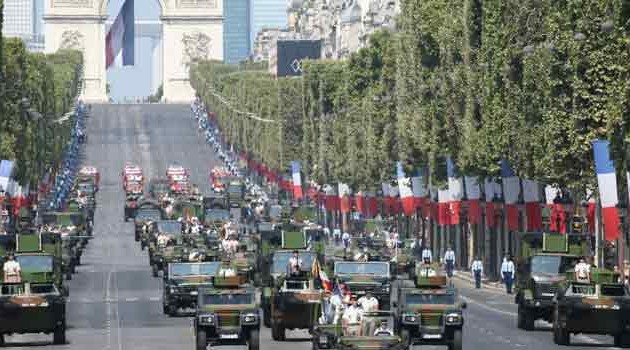 France celebrates Bastille Day with major military parade