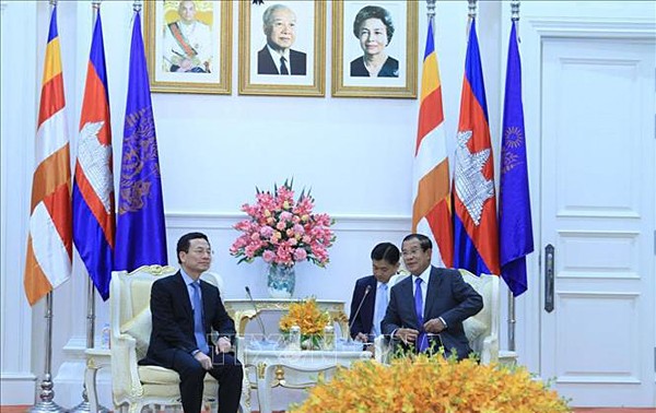 캄보디아 총리, 국가통신망 안전감시센터 설립에 베트남 지지 기대