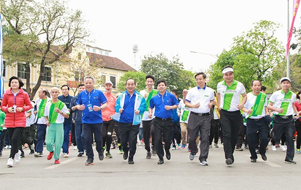 전국, 국민 건강을 위한 올림픽 달리기 날 개최
