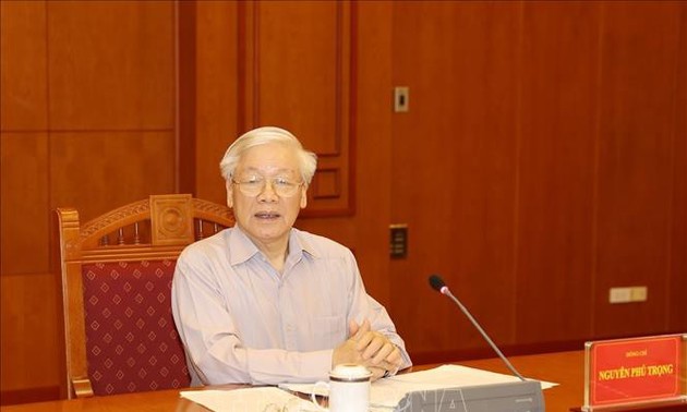 응우옌 푸 쫑 서기장-국가주석, 부정부패방지 중앙지도상임위원회 회의 주재