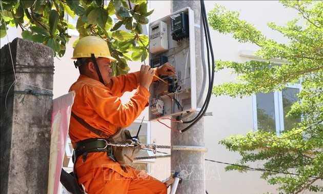 년쩌우섬 주민, 국가 전기망 사용 가능