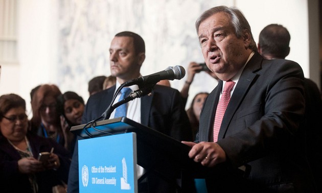 Antonio Guterres veut une résolution pacifique du dossier de Pyongyang