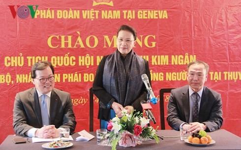 Nguyen Thi Kim Ngan invite la diaspora à contribuer au développement du pays