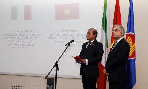 45th anniversary of Vietnam-Italy diplomatic ties marked in Rome