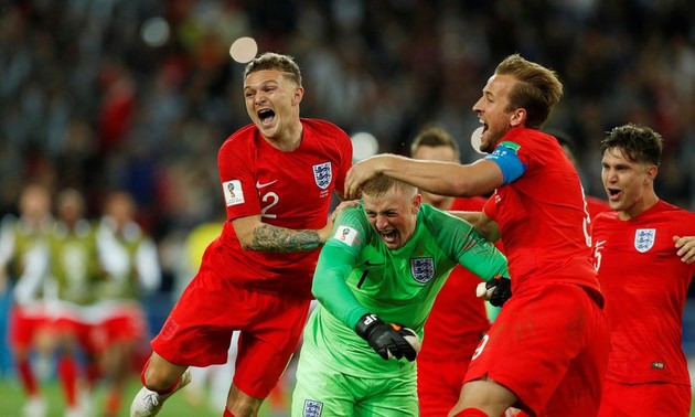 Coupe du monde 2018 : l'Angleterre arrache sa qualification aux tirs au but