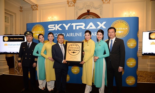 Vietnam Airlines classée compagnie aérienne internationale 4 étoiles