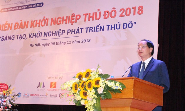 La fête des start-up de Hanoi 2018 