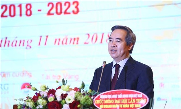 Congrès national de l’Association des entrepreneurs privés du Vietnam 