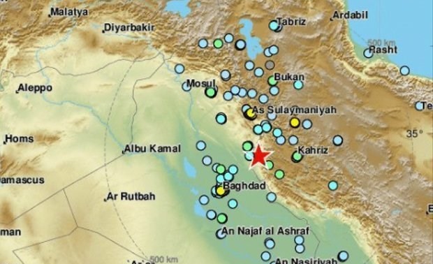Séisme dans l'ouest de l'Iran: 700 blessés, des dégâts limités