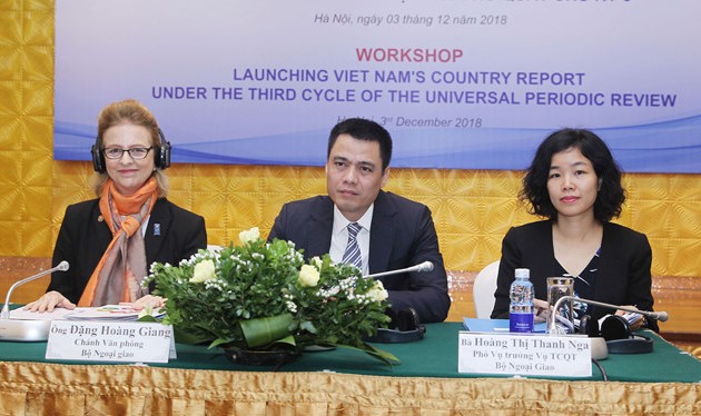 Droits de l’homme: le Vietnam publie son rapport du 3e cycle de l’EPU