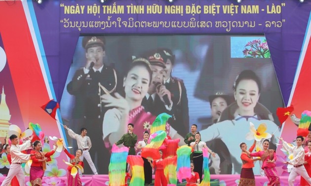 La fête de l’amitié spéciale Vietnam-Laos