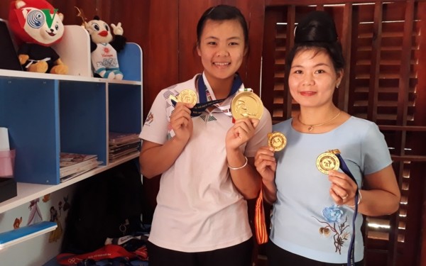 La championne Thai de pencak silat
