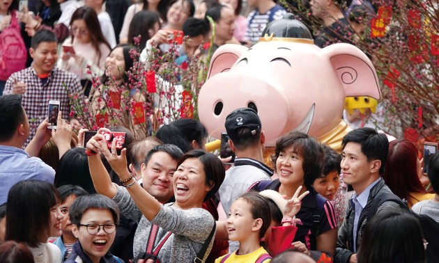 Les pays asiatiques fêtent l'année du cochon 