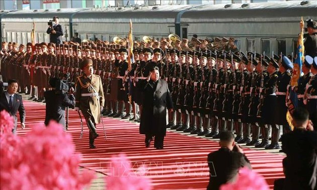 Le déplacement de Kim Jong-un au Vietnam couvert par les médias nord-coréens