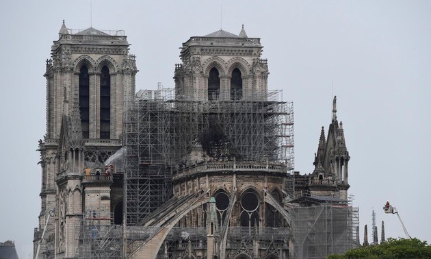 Incendie de Notre-Dame de Paris : pas de preuve d’acte volontaire 