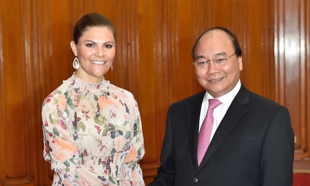 La princesse héritière de Suède reçue par le Premier ministre vietnamien