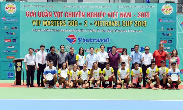 Clôture du tournoi de tennis professionnel Vietravel Cup 2019