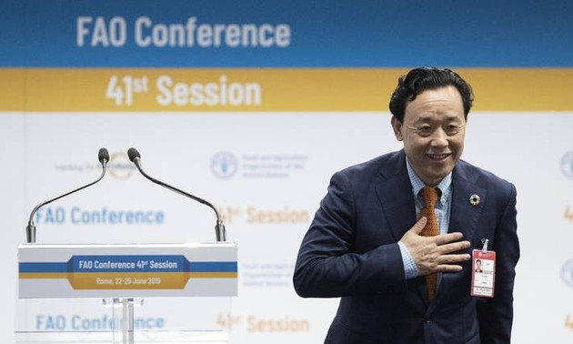 Le Chinois Qu Dongyu élu à la tête de la FAO