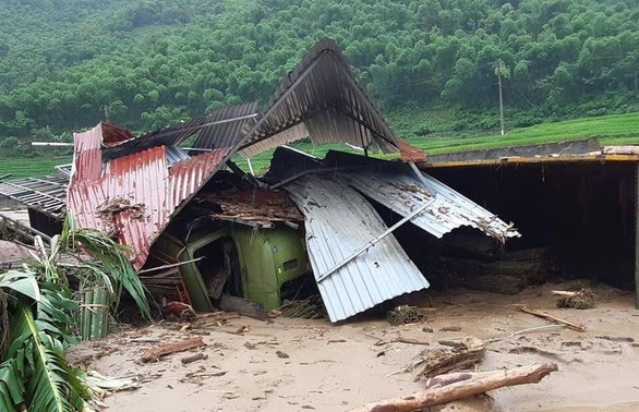 Un milliard de dôngs pour les sinistrés dans la province de Thanh Hoa