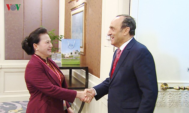 Nguyên Thi Kim Ngân rencontre le chef du parlement marocain