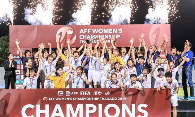 Vietnam, champion de football féminin de l'Asie du Sud-Est 2019
