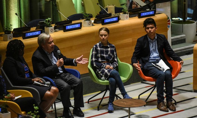 Climat: 500 jeunes réunis à l'ONU