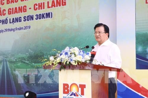 Inauguration de l’autoroute Bắc Giang - Chi Lang
