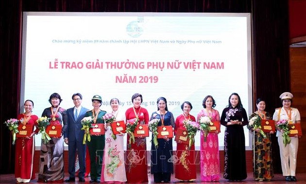 Remise du Prix de la Femme vietnamienne 2019