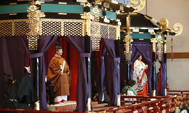 Nguyên Xuân Phuc à la cérémonie d’intronisation de l’empereur japonais