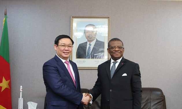 Déplacement du vice-Premier ministre Vuong Dinh Huê au Cameroun
