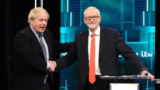 Élections britanniques : premier face-à-face entre Johnson et Corbyn 