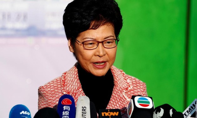 Hongkong: Le président Xi Jinping assure Carrie Lam de son “soutien indéfectible“