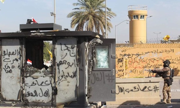 Irak: Les manifestants se sont retirés du secteur de l’ambassade américaine