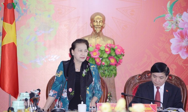 Nguyên Thi Kim Ngân en déplacement à Dak Lak