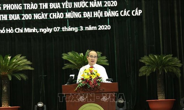 Hô Chi Minh-ville promeut la production pour faire face au Covid-19