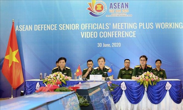 Visioconférence du groupe de travail des hauts responsables de la défense de l’ASEAN