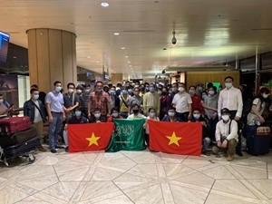 Plus de 270 Vietnamiens rapatriés de Cypre et d’Arabie saoudite