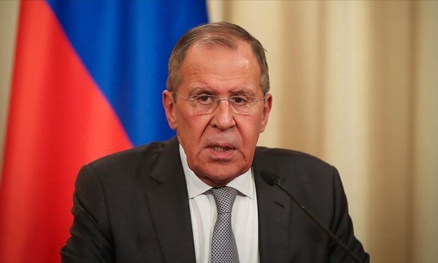 Sergueï Lavrov accuse l'Union européenne et l'Otan de faire des déclarations «destructrices» sur la crise politique en Biélorussie