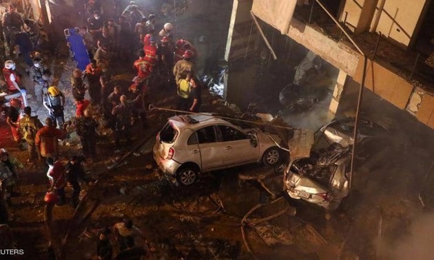Liban: Au moins quatre morts dans l’explosion d’une cuve de carburant à Beyrouth
