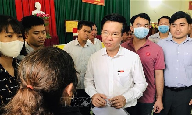 Vo Van Thuong rencontre des électeurs de Dông Nai