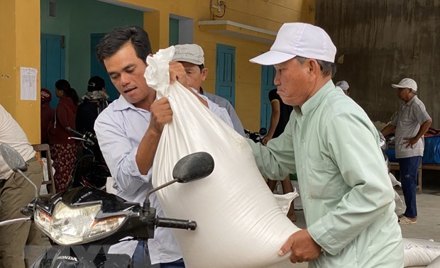 Sécheresse : plus de 900 tonnes de riz seront distribués à 15.000 foyers démunis de Ninh Thuân