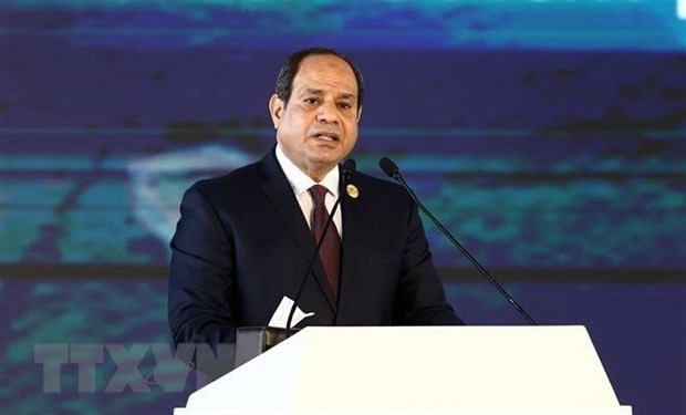 Le président égyptien en visite en France