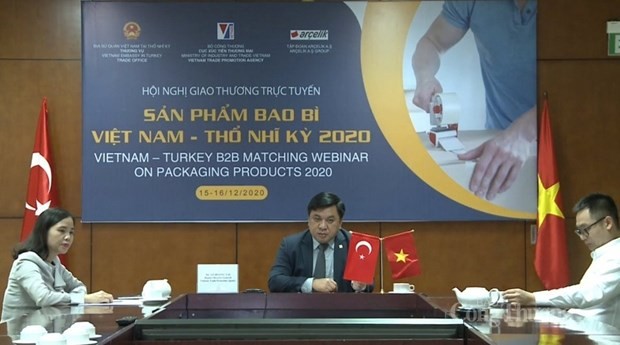 Réseautage d’affaires entre producteurs d’emballage vietnamiens et importateurs turcs
