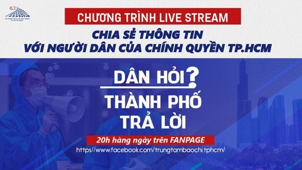 Covid-19: Hô Chi Minh-ville informe la population via les réseaux sociaux
