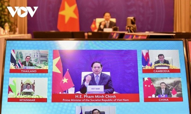 Pham Minh Chinh participe au 7e Sommet de la sous-région du Grand-Mékong