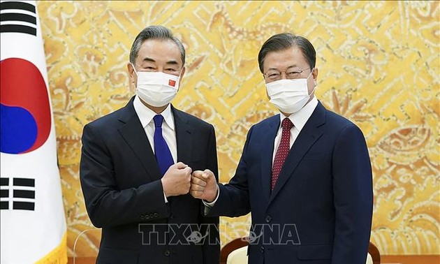 Moon Jae-in demande à Pékin de soutenir le processus de paix dans la péninsule coréenne