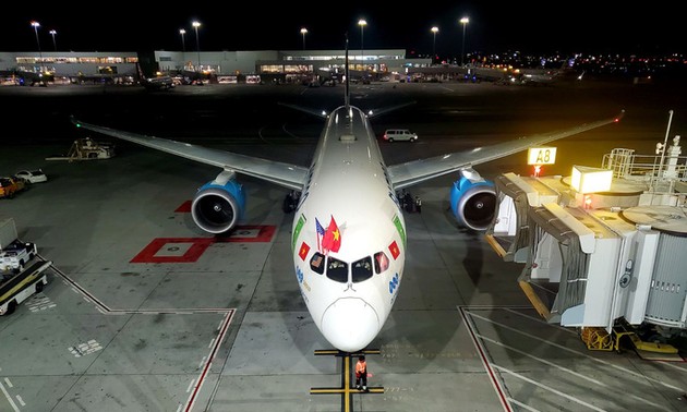 Bamboo Airways effectue son premier vol direct vers les États-Unis 