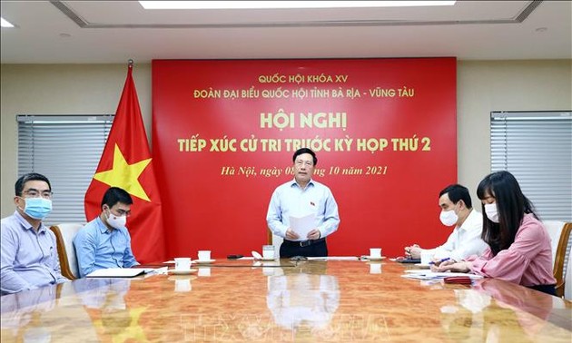 Pham Binh Minh rencontre des électeurs de la province de Bà Ria-Vung Tàu