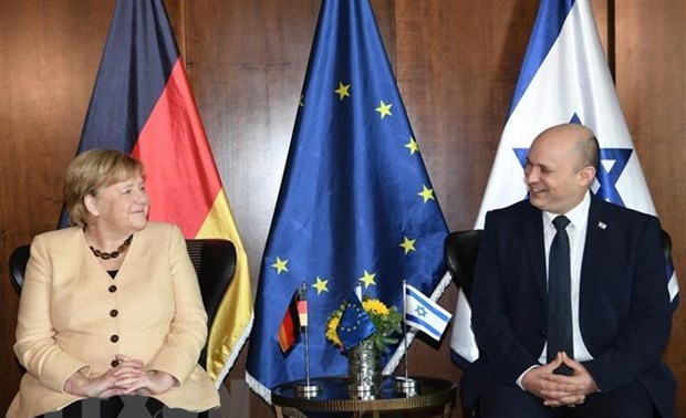 En visite en Israël, Angela Merkel réitère le soutien indéfectible de l'Allemagne