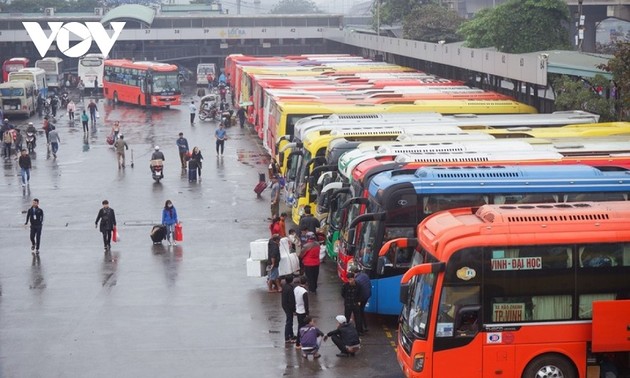 Le transport interrégional de passagers rétabli dans 48 localités